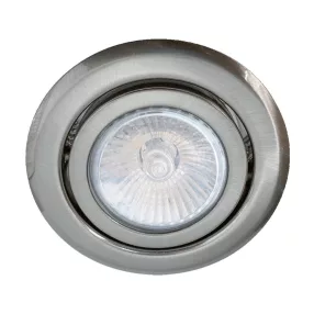   Emithor DOWNLIGHT ELEGANT METAL MOVABLE 1xGU10/50W Ø9,7cm matt króm 48618