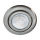 Emithor DOWNLIGHT ELEGANT METAL MOVABLE 1xGU10/50W Ø9,7cm matt króm 48618