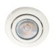 Emithor DOWNLIGHT ELEGANT METAL MOVABLE 1xGU10/50W Ø9,7cm matt fehér 48619