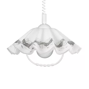   Prezent LYRA ACRYL II függeszték E27/60W Ø40cm fehér 74197C01