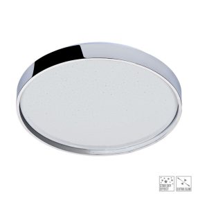   Prezent SWIMM LED mennyezet lámpa 24W/1400lm 4000K Ø33,5cm króm 71331