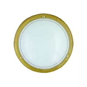 Prezent UFO mennyezet lámpa E27/60W Ø30cm világos fa 7004