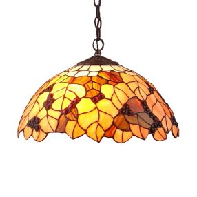 Prezent TIFFANY függeszték 2xE27/60W Ø41,5cm 59