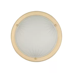 Prezent SUN mennyezet lámpa E27/60W Ø30cm világos fa 7024