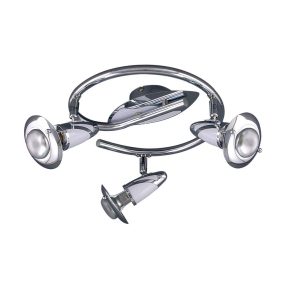 Prezent ZEUS spotlámpa/3 R50/40, króm/fehér csiga 361