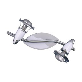 Prezent ZEUS spotlámpa/2 R50/40, króm/fehér 360