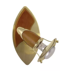   Prezent ZEUS spotlámpa/1 R50/40W, bronz/matt bronz/sötét fa 332