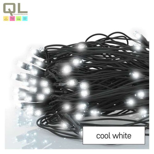 EMOS Standard LED sorolható karácsonyi füzér – háló, 1,5x2 m, kültéri, hideg fehér, időzítő D1DC01