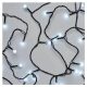 EMOS LED karácsonyi fényfüzér, cseresznye – golyók, 20 m, kültéri s beltéri, hideg fehér, progr D5AC07