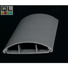 Taposó csatorna műanyag sötét szürke 74x20mm