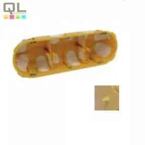 készülék doboz 3x(68x45) 209x71x45 KPL64-50/3LD-NA