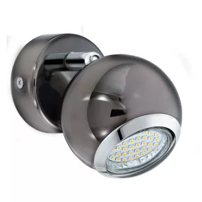 EGLO spot lámpa BIMEDA Fali fekete LED 31005