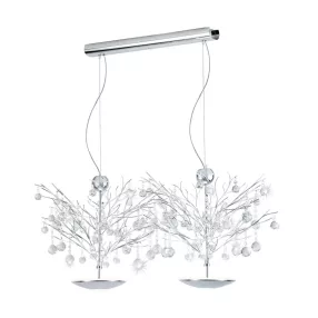   Eglo SORGES függeszték 2X16,8W LED 39043 !!! UTOLSÓ DARABOK !!!