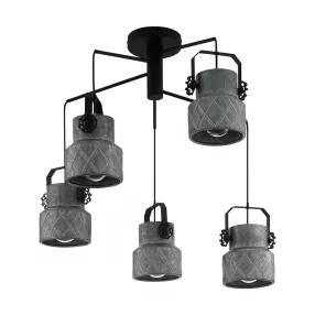   EGLO HILCOTT függeszték 5X40W E27 39856 !!! UTOLSÓ DARABOK !!!