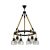 EGLO RAMPSIDE függeszték 6X28W E27 43194