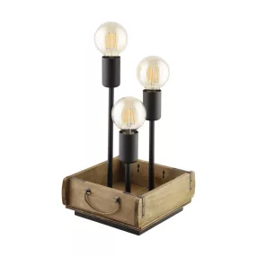 EGLO WOOTTON asztali lámpa 3X40W E27 43594