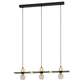 Eglo BRAMERTON függeszték, 3XE27 40W, 43752