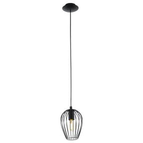 EGLO NEWTOWN Függeszték fekete E27 49477