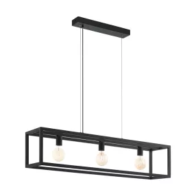 EGLO ELSWICK Függeszték fekete E27 49564