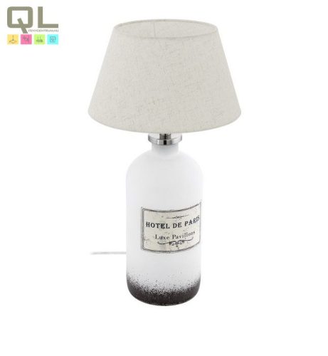 EGLO ROSEDDAL Asztali lámpa fehér 49663     !!! kifutott termék, már nem rendelhető !!!