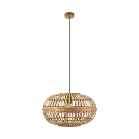 EGLO AMSFIELD Függeszték barna E27 49771