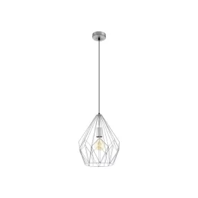 EGLO CARLTON Függeszték ezüst E27 49935