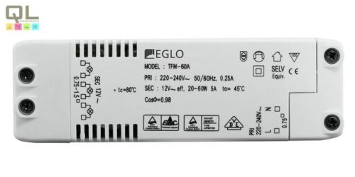 EGLO Beépíthető spot transzformátor 80884 - !!!A termék értékesítése megszűnt!!!