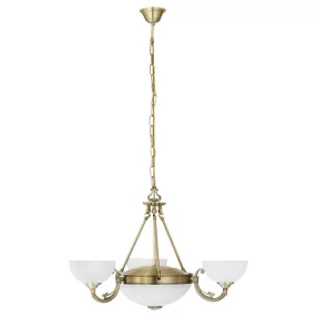 EGLO SAVOY Függeszték bronz E14-E27 82748