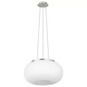 EGLO OPTICA Függeszték nikkel E27 86815