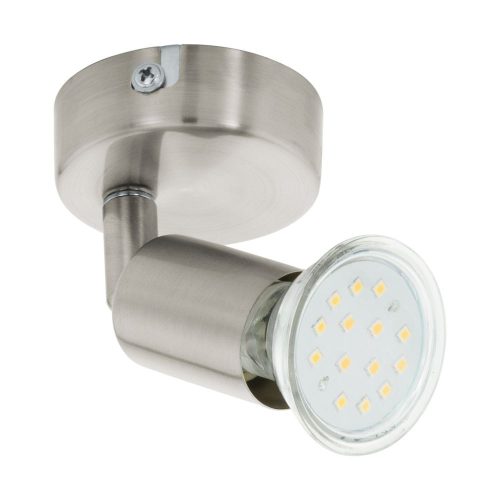 EGLO spot lámpa BUZZ-LED Mennyezeti nikkel LED 92595