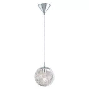 EGLO LUBERIO Függeszték króm E27 93073