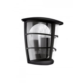 EGLO ALORIA Kültéri fali lámpa fekete E27 93407