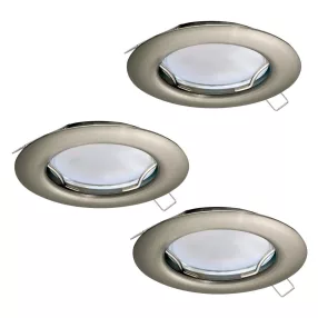   EGLO PENETO Süllyesztett, beépíthető lámpa nikkel LED 94237
