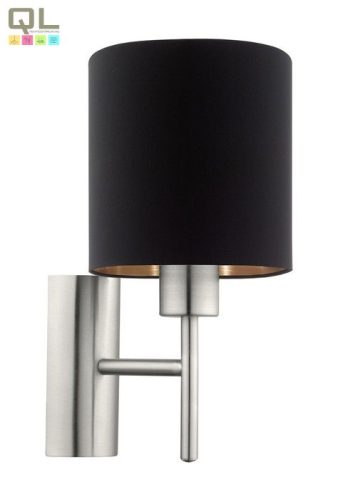 EGLO PASTERI Fali lámpa fekete 95052     !!! kifutott termék, már nem rendelhető !!!