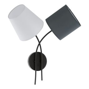   EGLO ALMEIDA Fali lámpa fekete 95193  !!! UTOLSÓ DARABOK !!!