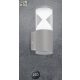 EGLO Helvella Kültéri fali lámpa ezüst LED 96419 - !!!A termék értékesítése megszűnt!!!