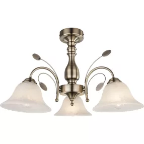 Globo POSADAS Mennyezeti Lámpa, E27 3x60W, 69007-3