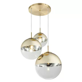 Globo VARUS Függeszték, E27 3x40W, 15855-3