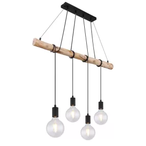 Globo AUSTON Függeszték, E27 4x60W, 15439-4
