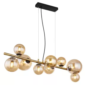 Globo RIHA Függeszték, G9 9x3,5W, 80lm, 3000K, 56135-9H