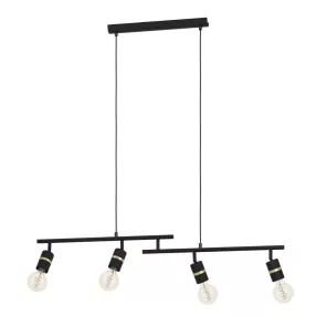 Eglo LURONE függeszték, 4XE27 40W, 900177