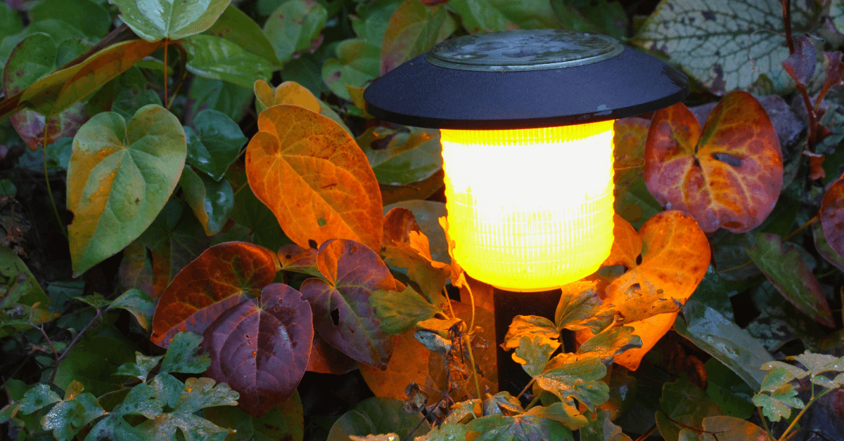 Napelemes lámpák: a Nap energiája a kertedben