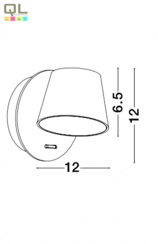 Nova Luce Amadeo LED falikar NL-8223602 Nova Luce Amadeo LED falikar NL-8223602