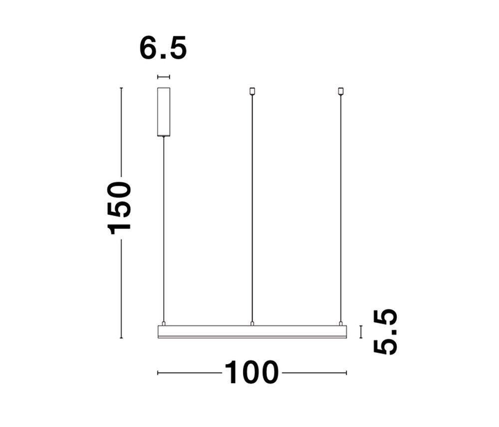 Nova Luce Motif LED függeszték NL-9190855