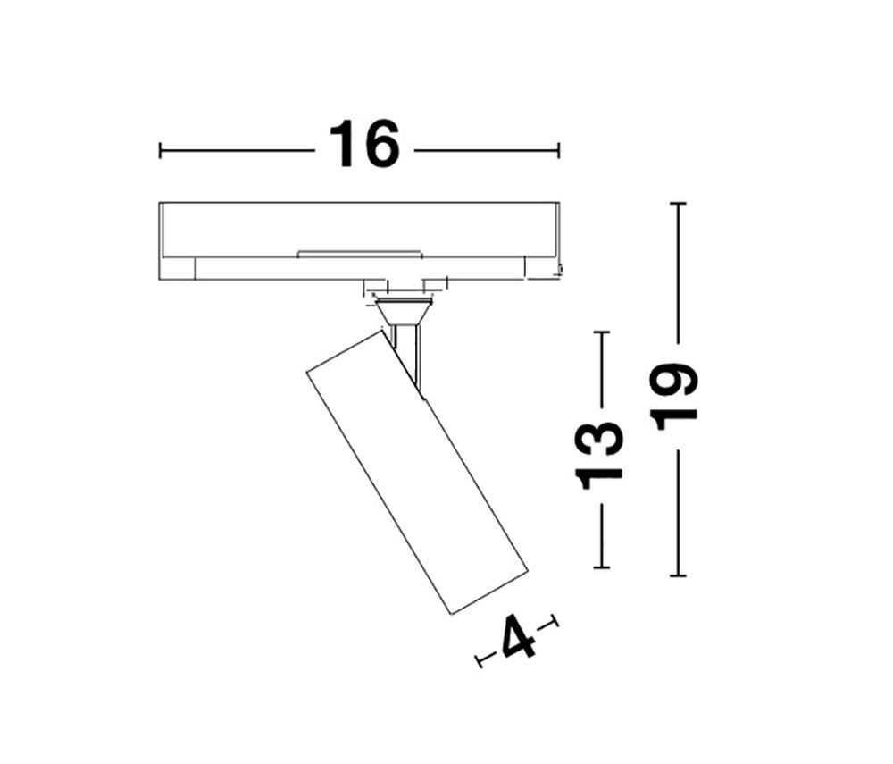 Nova Luce West LED sínrendszeres lámpa NL-9011942