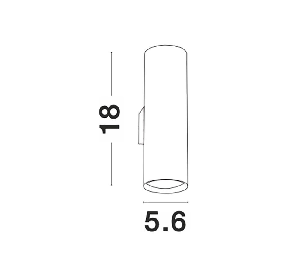 Nova Luce Nosa fali lámpa NL-9450882