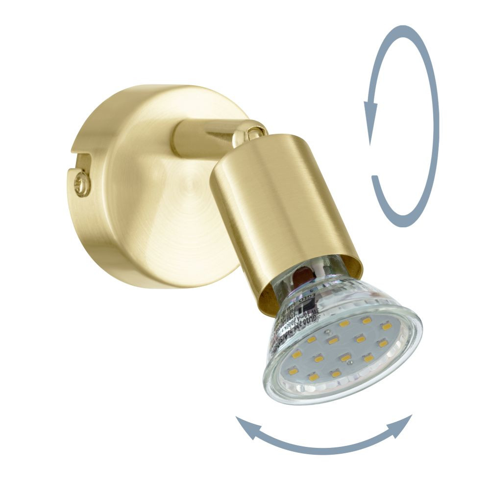 Eglo BUZZ-LED spot lámpa, 1XGU10 2,8W, 33184