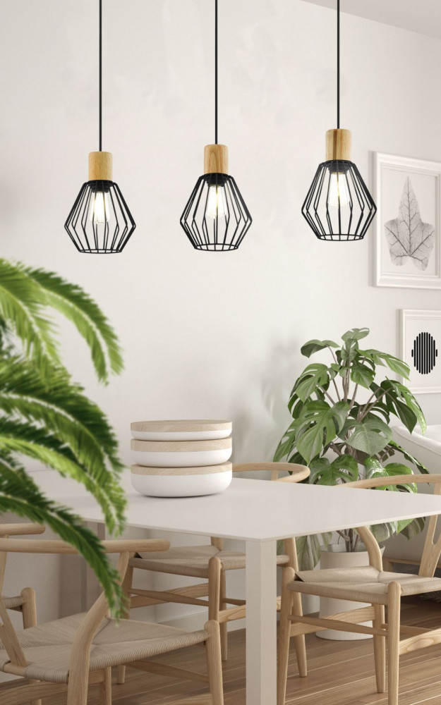 EGLO PALMORLA függeszték 3X60W E27 43378