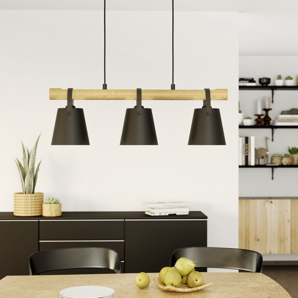 Eglo BOYLE függeszték, 3XE27 30W, 43636