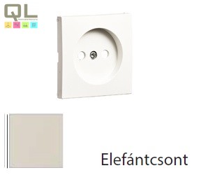 EFAPEL 90621_TMF Fedlap egyfázisú csatlakozó aljzathoz elefántcsont